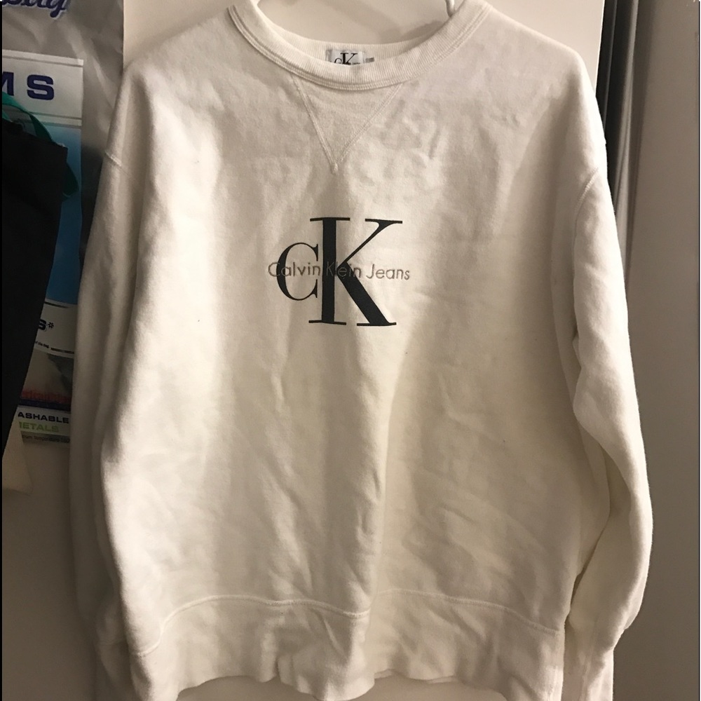 Vintage Calvin Klein crew neck